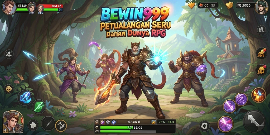 Screenshot gameplay BEWIN999 yang menunjukkan pertarungan seru dan grafis yang menawan.