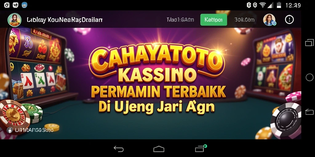 Tampilan gameplay CAHAYATOTO yang menarik dan berwarna.