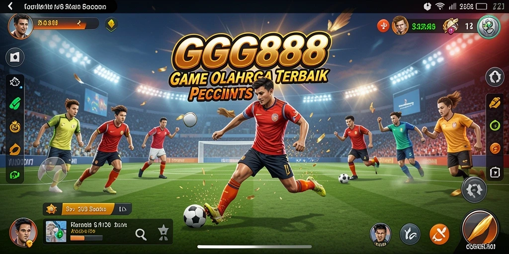 Screenshot GGG888 menampilkan aksi olahraga yang mendebarkan dengan grafik yang menawan.