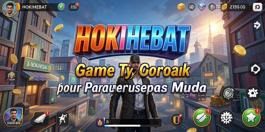 Screenshot HOKIHEBAT menampilkan gameplay mendalam dalam dunia Tycoon.