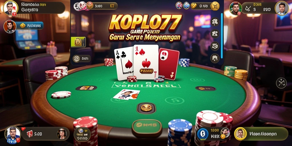 Tampilan gameplay KOPLO77 yang seru dan interaktif.