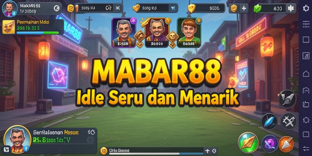 Tampilan gameplay MABAR88 yang menarik dan dinamis.