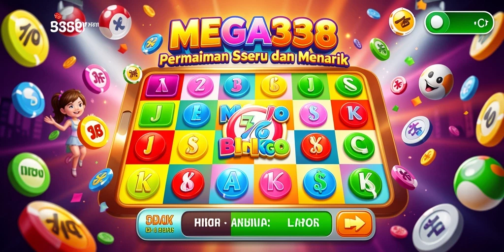 Tampilan gameplay MEGA338 yang seru dan interaktif.