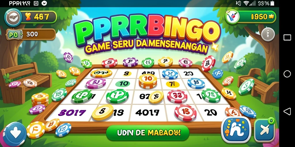 Tampilan screenshot game PPRRYY yang menunjukkan keseruan gameplay Bingo.