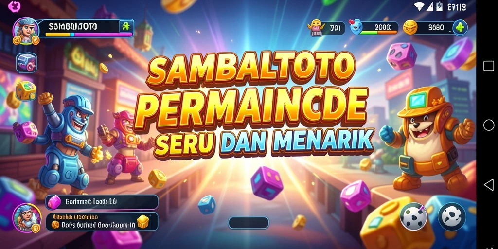 Screenshot gameplay SAMBALTOTO menampilkan tantangan menarik dan aksi cepat.
