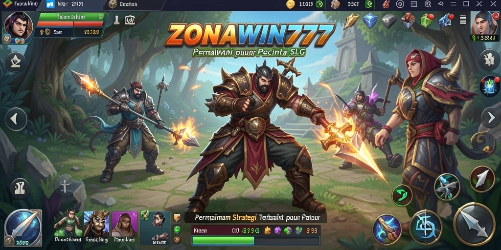 Screenshot gameplay ZONAWIN777 yang menunjukkan aksi dan strategi seru.